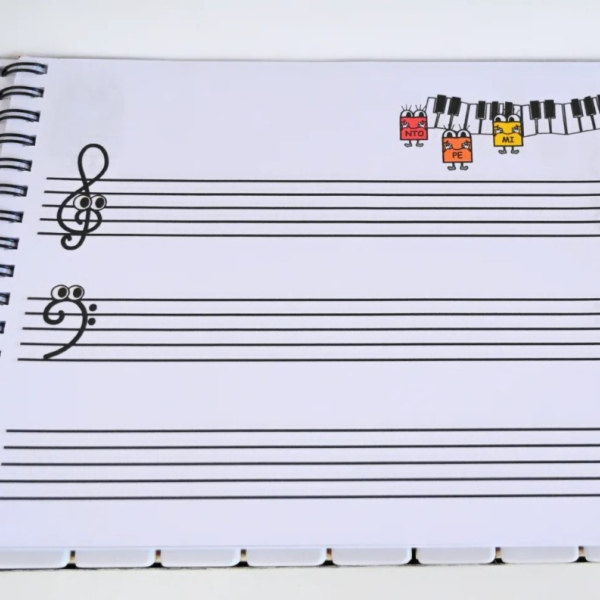 Τετράδιο Μουσικής με Πεντάγραμμο - Οι Πολυμουσικοί