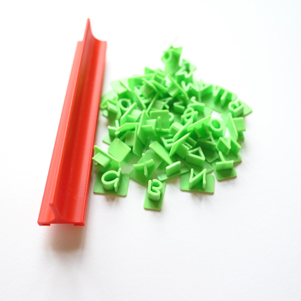 Σετ Σφραγίδων με Ελληνικό Αλφάβητο σε Ράγα - School