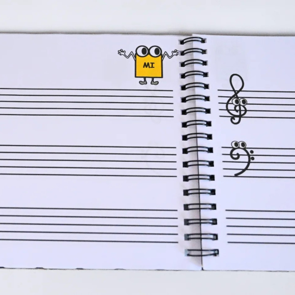 Τετράδιο Μουσικής με Πεντάγραμμο - Οι Πολυμουσικοί